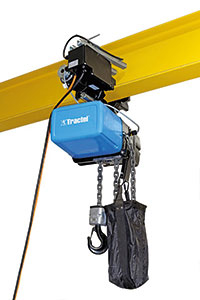 Paranco elettrico a catena con gancio di sospensione - Tralift TT port. 1000  Kg